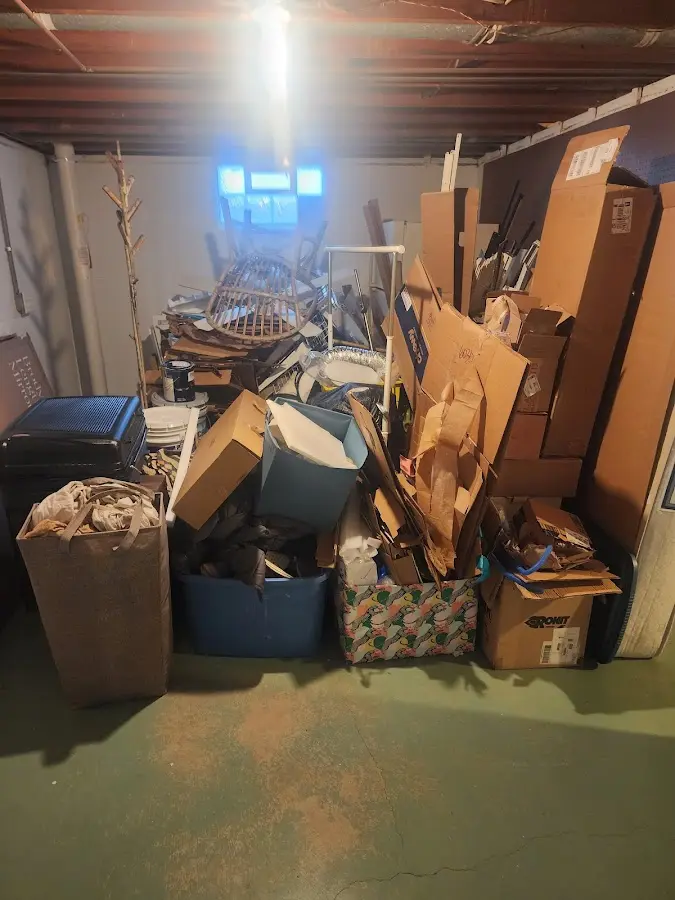 Roll-off dumpster container at job site for Concrete Dumpster Rental in Pacheco